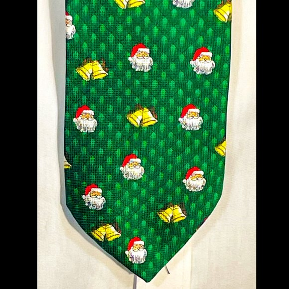 ▪️VTG▪️ CAPE COD NECKWEAR▪️ Pair of 2 Silk Holiday Christmas Neckties - Picture 4 of 8